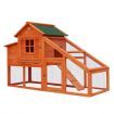 Large Chicken Run Coop Cage Rabbit Hutch Hen Duck House Backyard Outdoor Wooden