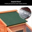 Large Chicken Run Coop Cage Rabbit Hutch Hen Duck House Backyard Outdoor Wooden
