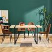 Dining Kitchen Table Dinner Living Room Rectangle Narrow Modern 4 Seater Cafe Breakfast Pub Bistro Restaurant Furniture Decor