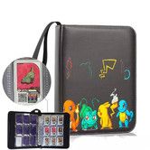 9 Pocket Pokemon Card Binder, 900 Cards Trading Card Binder Holder for Boys Girls Gift 33x27cm