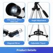 Astronomical Telescope 40070 Space Adults Kids Beginner Astronomy Beginners Monocular 70mm Aperture 400mm Fully-Coated High Transmission Coatings Tripod Phone Adapter