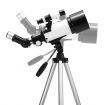 Astronomical Telescope 40070 Space Adults Kids Beginner Astronomy Beginners Monocular 70mm Aperture 400mm Fully-Coated High Transmission Coatings Tripod Phone Adapter