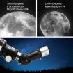 Astronomical Telescope 40070 Space Adults Kids Beginner Astronomy Beginners Monocular 70mm Aperture 400mm Fully-Coated High Transmission Coatings Tripod Phone Adapter