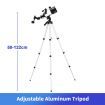 Space Telescope Astronomical Kids Adults Astronomy Beginners Monocular 30070 Outdoor Travel Gift 70mm Aperture 300 Focal Length 15X-150X Adjustable Tripod Phone Adapter