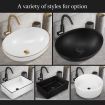 White Bathroom Sink Vessel Wash Basin Washing Vanity Bowl Above Counter Hand Toilet Bath Countertop Modern Oval Ceramic