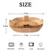 Disposable Air Fryer Paper Liner 100Pcs 20cm Handle Waterproof Oil Proof Non Stick Parchment Baking 7.9 Inch Square