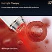 RF Red Light Eye Beauty Massage Pen For Home Use Beauty Device with Heat Fine Lines Dark circle Remover