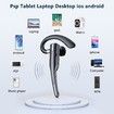 Bluetooth Earpiece for Cell Phones Bluetooth V5.1 Headset