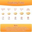 Microwave Potato Cooker Cooks in Minutes Tender 8-Inch Baked Potato Steamer Easy to Clean Dishwasher