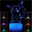3D Illusion Night Light, Visual Creative LED Desk Lamp, Touch Control, 7 Color Changing for Home Decor or Holiday Gifts for Kids