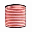 Electric Fence Poly Wire Tape 500 Meters 12mm Portable Temporary Fencing Polywire 5 Stainless Steel Strands Cattle Sheep Goats Horses
