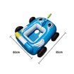 Inflatable Float Seat Boat Pool Water Gun Toy Water Ride-on Car Summer Swimming Ring for Kids,Boys and Girls Col.Blue