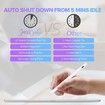 Stylus Pen for iPad with Palm Rejection& Fast Charge, Active Pencil Compatible with (2018-2022) Apple iPad Pro (11/12.9 Inch),iPad Air 3/4/5,iPad10/9/8/7/6, iPad Mini 5/6