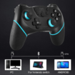 Wireless Pro Controller Compatible with Nintendo Switch (Black & Green)