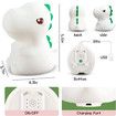 Dinosaur Night Light for Kids, Silicone Dinosaur Room Decor for Kids,Cute Dinosaur Gift Lamp