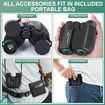 10x25 Binoculars for Adults and Kids, Large View Compact Binoculars for Bird Watching Hunting Hiking