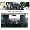 Dog Car Barrier, Dog Net for Back of Car,Adjustable Dual Layer Pet Travel Safety Barrier Net