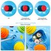 Music Shake Dancing Ball Toy, BPA Free Bouncing Sensory Developmental Ball for Boys and Girls 18 Months