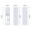 Air Conditioner Kit Max Adjustable Length 43cm -140cm Air Conditioner Window Vent Reinforced PVC Plates Seal