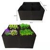 Divided Raised Vegetable Bed Square Foot Gardening 60x60x30cm