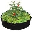 100 Gallon Round Fabric Raised Planting Bed Thicken Non-Woven Garden Veggie Grow Bag Fabric Garden for Garden Plant Vegetable Flower Herb Growing