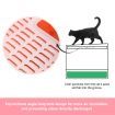 Cat Litter Box Kitty Toilet Training Enclosed Front Top Entry Lid Large Covered Hooded Kitten Potty Pan Furniture Scoop Foldable Pink