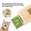 Cat Litter Box Large Foldable Toilet Tray Enclosed Kitty Potty Front Top Entry Lid Covered Hooded Pan Furniture Scoop Yellow