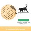 Cat Litter Box Large Foldable Toilet Tray Enclosed Kitty Potty Front Top Entry Lid Covered Hooded Pan Furniture Scoop Yellow