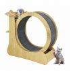 Cat Exercise Wheel Toy Running Exerciser Treadmill Furniture Scratcher Board Roller Play Gym Sports Equipment with Carpet Runway