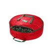90X20cm Water Resistant Fabric Storage Dual Zippered Bag for Holiday Artificial Christmas Wreaths