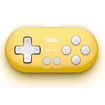 8Bitdo Zero 2 Bluetooth Key Chain Sized Mini Controller for Nintendo Switch,Windows,Android and macOS (Yellow Edition)