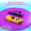 Joy Con Controller Compatible for Switch,Wireless Replacement for Switch Joycon,Left and Right Switch Controllers Joycon Support Dual Vibration/Wake-up Function/Motion Control
