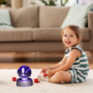 3D Night Light for Kids,Crystal Ball with LED Colorful Lighting Base,Kids Bedroom Decor as Xmas Holiday Birthday Gifts for Boys Girls (Mewtwo)