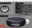 Bestway 4 Person Inflatable Spa