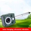 Solar Power Ultrasonic Pest Control Animal Repeller