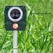 Solar Power Ultrasonic Pest Control Animal Repeller