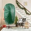 Upright Christmas Tree Storage Bag,Comes With Drawstring Hem, Zipper And Carry Handles(140*190CM)