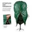 Upright Christmas Tree Storage Bag,Comes With Drawstring Hem, Zipper And Carry Handles(140*190CM)