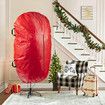 Upright Christmas Tree Storage Bag,Comes With Drawstring Hem, Zipper And Carry Handles(140*190CM)