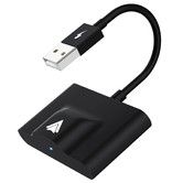 Android Auto Wireless Adapter for OEM Factory Wired Android Auto Cars Plug & Play Wireless Android Auto Dongle for Android Phones Converts Wired Android Auto to Wireless