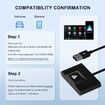 Android Auto Wireless Adapter for OEM Factory Wired Android Auto Cars Plug & Play Wireless Android Auto Dongle for Android Phones Converts Wired Android Auto to Wireless