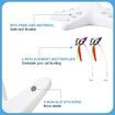 Interactive Cat Toy, 360 Degree Rotating Automatic Cat Toys with Sensor Switch