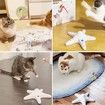 Interactive Cat Toy, 360 Degree Rotating Automatic Cat Toys with Sensor Switch