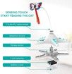 Interactive Cat Toy, 360 Degree Rotating Automatic Cat Toys with Sensor Switch