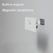 Rechargeable Night Lights with Dusk to Dawn & Motion Sensors for Bathroom Hallway Bedroom Kids Room Kitchen-1 Pack