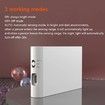 Rechargeable Night Lights with Dusk to Dawn & Motion Sensors for Bathroom Hallway Bedroom Kids Room Kitchen-1 Pack