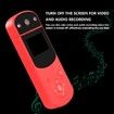 360 Degree Hand-Held Action Camera, D2 Hand-Held DV HD 1080P Action camera Video recording Sports DV Camera MP3 (Red)