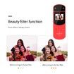 360 Degree Hand-Held Action Camera, D2 Hand-Held DV HD 1080P Action camera Video recording Sports DV Camera MP3 (Red)