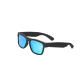 Bluetooth Sunglasses,Voice Control and Open Ear Style Smart Glasses Listen Music and Calls,Bluetooth Audio Glasses and IP44 Waterproof (Blue)