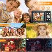 Digital Camera,FHD 1080P Digital Camera for Kids Video Camera with 16X Digital Zoom,Compact Point and Shoot Camera Portable Small Camera (Black)